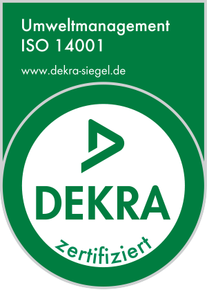 DEKRA-Zertifikat ISO 14001